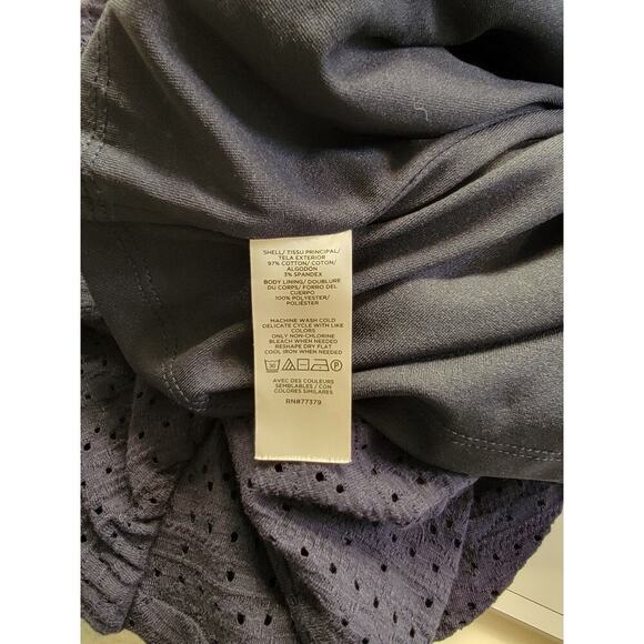 Ann Taylor Factory Navy Blue Blouse - Picture 5 of 5